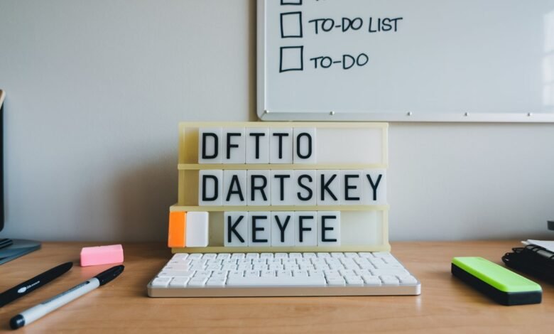 Dartskey keyboard